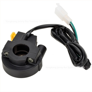Kétütemű benzines kerékpár kill switch és gázstart kapcsoló, 49cc–80cc, modell Kg013-80cc