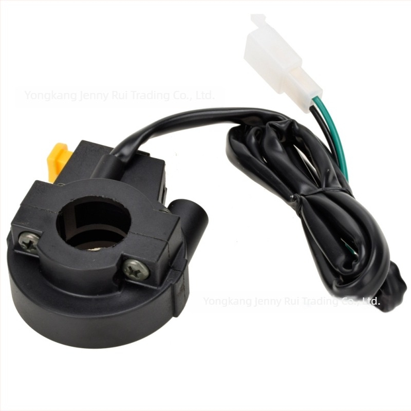 Kétütemű benzines kerékpár kill switch és gázstart kapcsoló, 49cc–80cc, modell Kg013-80cc