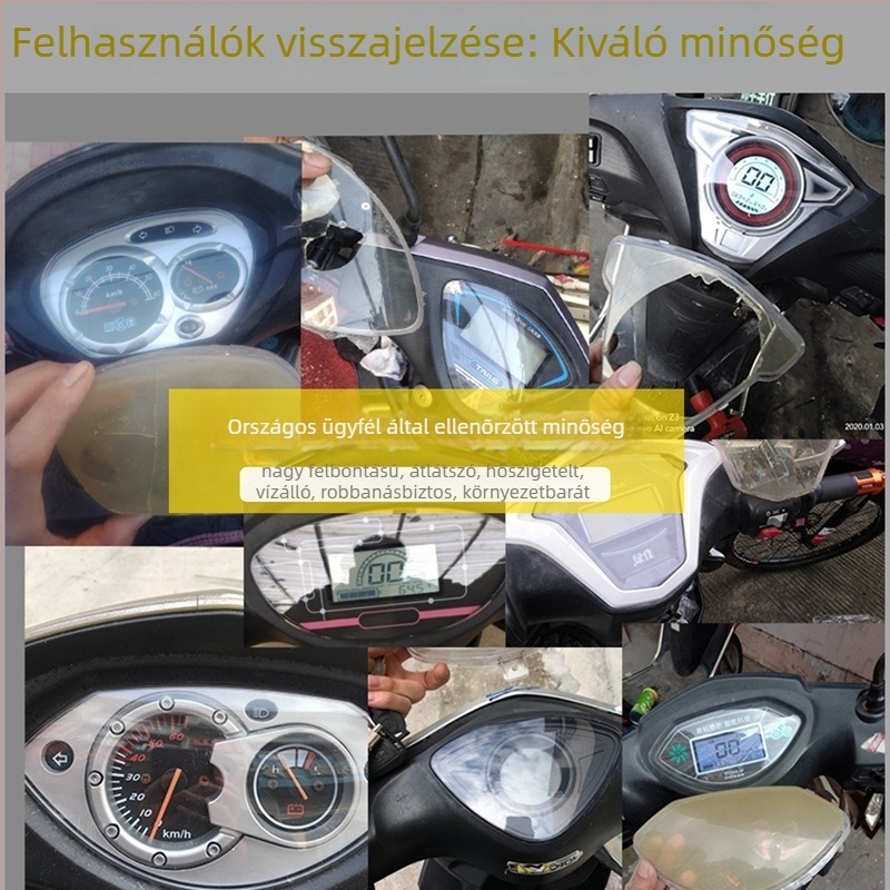 Motorkerékpár műszerfal burkolat, Leopard Card YBK-XY, kompatibilis a Fast Eagle