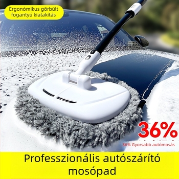 Autómosó kefe Chenille anyagból, a RUNDONG AUTO ACCESSORIES márka