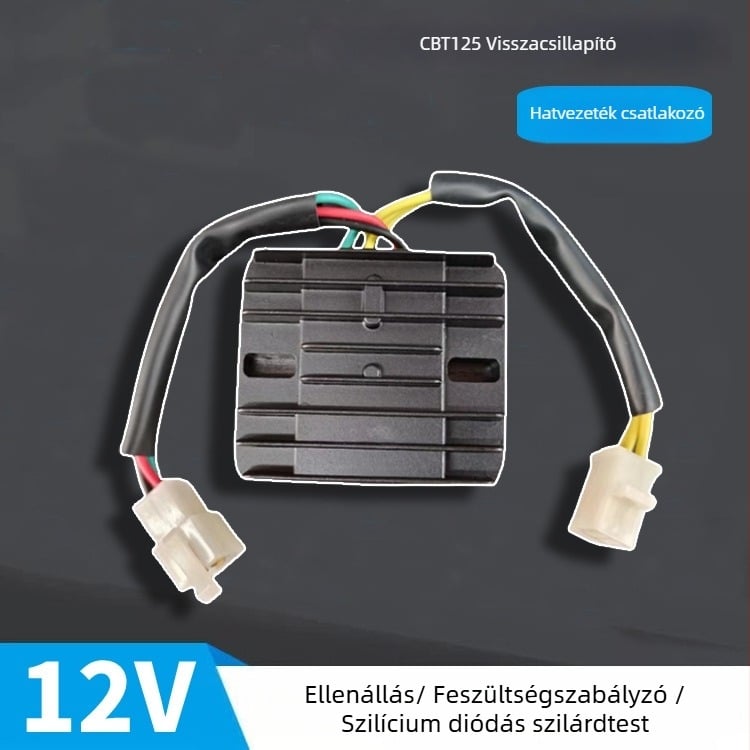 Motorkerékpár egyenirányító-regulátor – GY6125150, kompatibilis GY6 robogókkal, CBT125, DIY