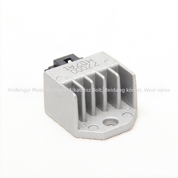 Motorkerékpár feszültségszabályzó- és egyenirányító – Xixing HJ100T (Modell: Xixing voltage regulator rectifier; Márka: Excellence; Alkalmazható modellek: On Demand)