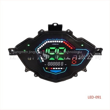 Műszerfal motorkerékpár LED-del, JG