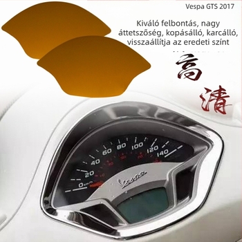 Motorkerékpár műszerfal védőfólia Vespa GTS 2017-hez