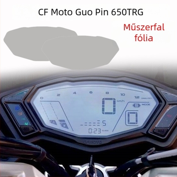 Motorkerékpár műszerfal védőfilm, karcolás elleni, 650TRG-hez