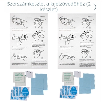 Motorkerékpár műszerfal védőfilm, karcolás elleni, 650TRG-hez