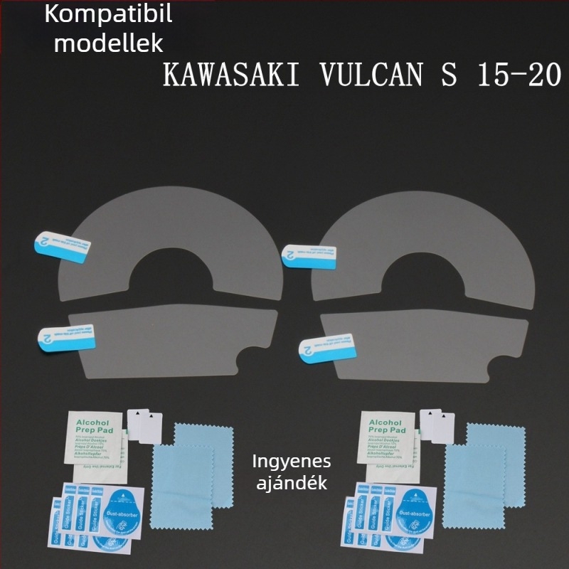 Motorkerékpár műszerfalvédő fólia Kawasaki Vulcan S (2015–2021), karcolás elleni védelem
