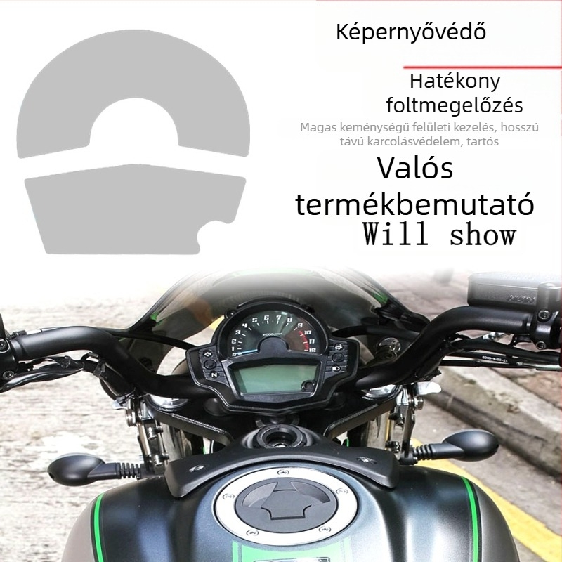 Motorkerékpár műszerfalvédő fólia Kawasaki Vulcan S (2015–2021), karcolás elleni védelem