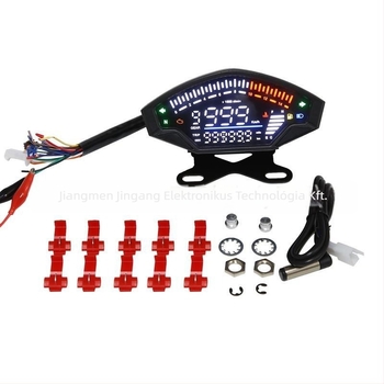 Motorkerékpár Digitális Kijelző - Univerzális Modell, 12V, Márka JG