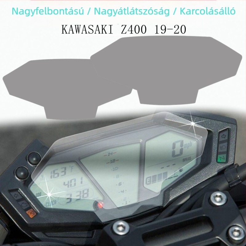 Műszerfal védőfólia motorkerékpárhoz Kawasaki Z800 és ZR800 ABS Z/ZR 800