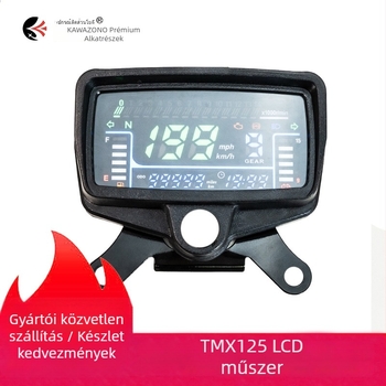 Kawazono CG125 Multifunkciós LCD motorkerékpár tachométer és odométer
