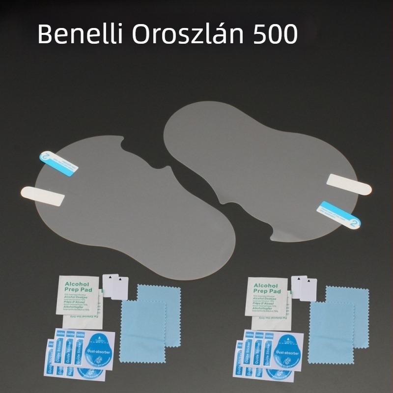 Motorkerékpár műszerfal védőfólia, karcálló, a Benelli Leoncino 500 számára