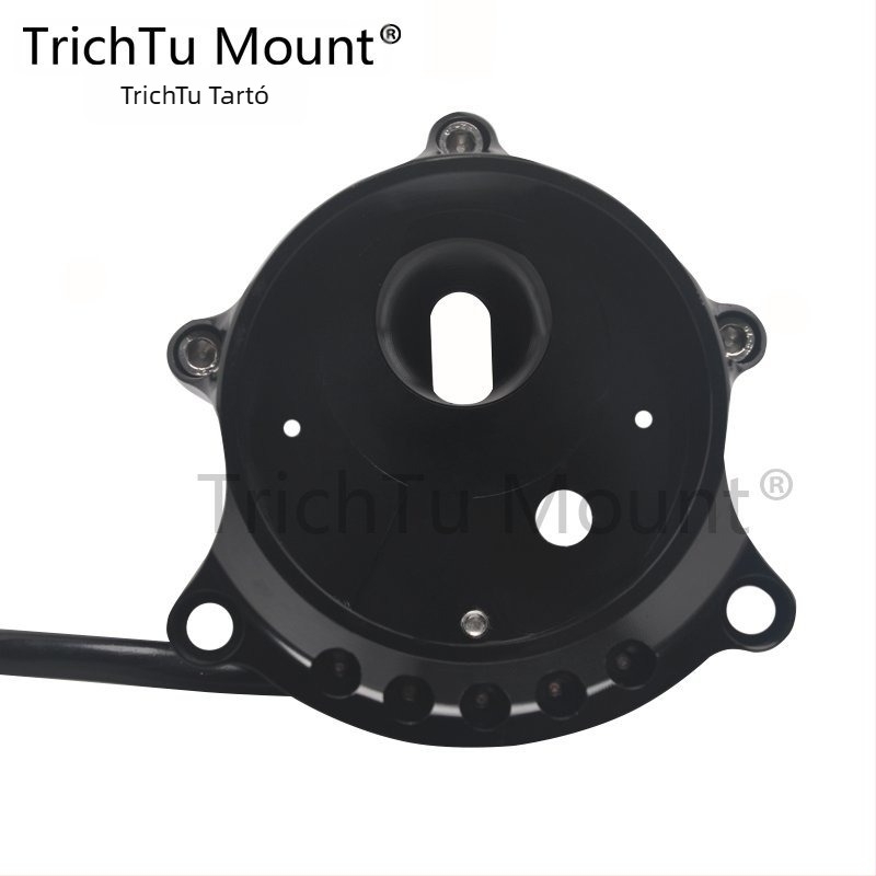CNC műszerpanel-tartó jelzőfénnyel Harley XL883-hoz – 12V, 50W, GA00149, TrichTu Mount, kompatibil Harley Sportster 883/1200 XL883 XL1200, 1996-2016