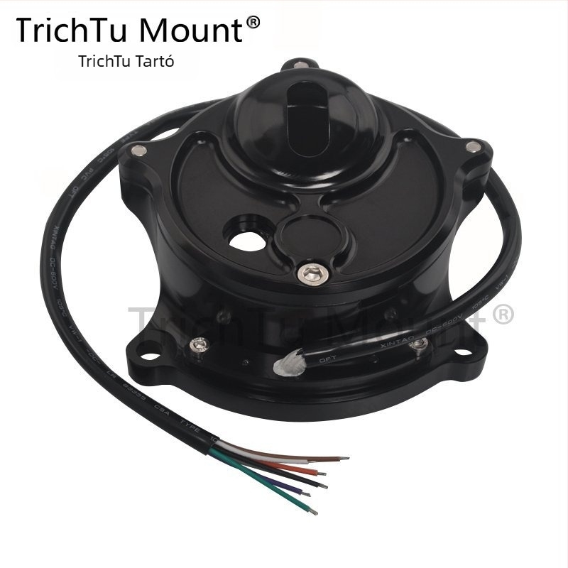 CNC műszerpanel-tartó jelzőfénnyel Harley XL883-hoz – 12V, 50W, GA00149, TrichTu Mount, kompatibil Harley Sportster 883/1200 XL883 XL1200, 1996-2016