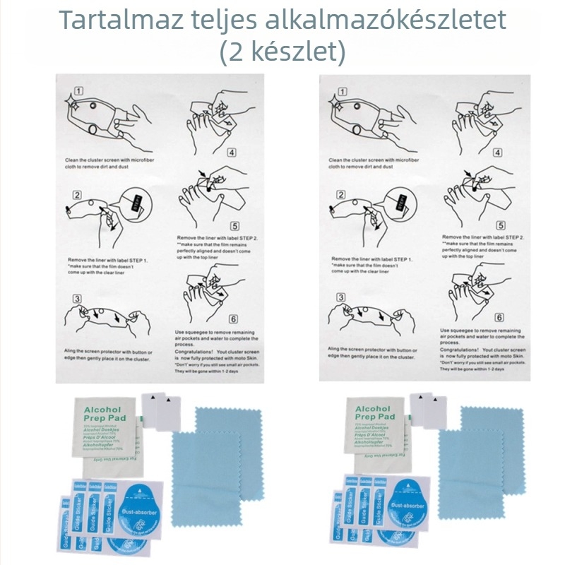 Műszerfal védőfilm, karcolásálló, kompatibilis Yamaha YZF-R1 09-14 és YZF-R6 17-20