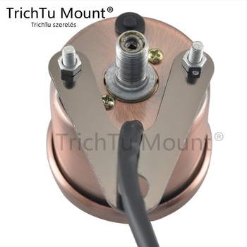 Motorkerékpár LCD műszer LED-del – tachométer, odométer és olajmérő, modell GA00170, márka TrichTu Mount, univerzális kompatibilitás, 12V, 24W