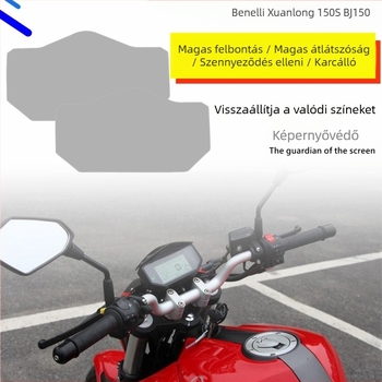 Műszerfal védőfólia, karcolás elleni, kompatibilis BJ150 Benelli