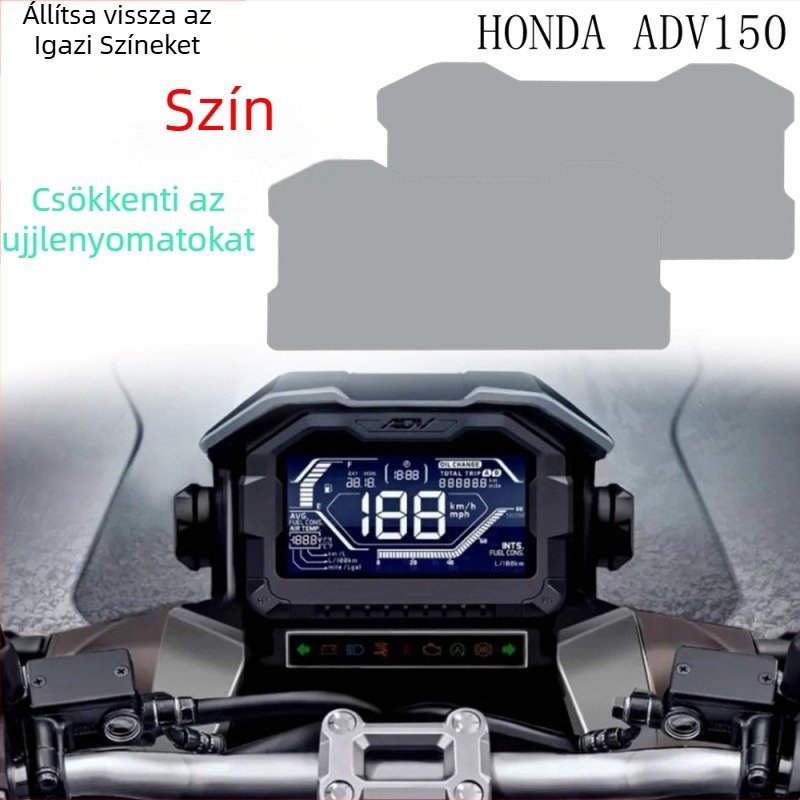 Honda ADV150 műszerfal védőfólia – karcolásálló