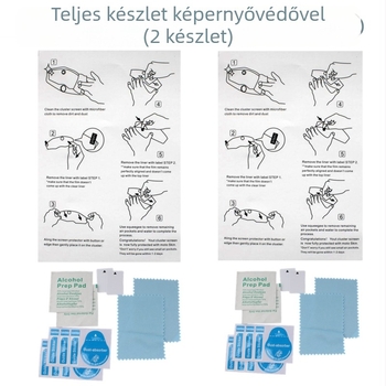 Honda PCX150 (2018-2021) műszerfal védőfólia, karcolás elleni