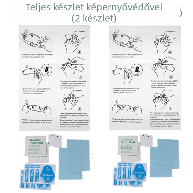 Honda PCX150 (2018-2021) műszerfal védőfólia, karcolás elleni