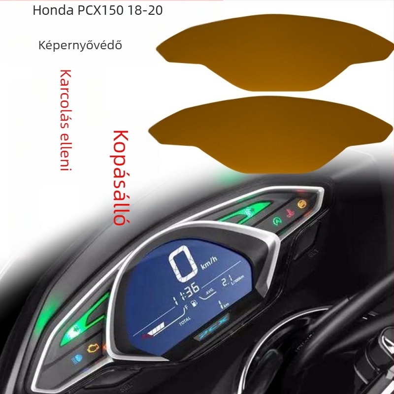Honda PCX150 (2018-2021) műszerfal védőfólia, karcolás elleni