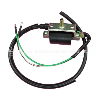 Motorkerékpár nagyfeszültség gyújtótekercs – 15000 V; Kompatibilis: Jialing JH70, Dayang JDY100, Jetta JD100; Márka Huaji; Termékkód Hz2510