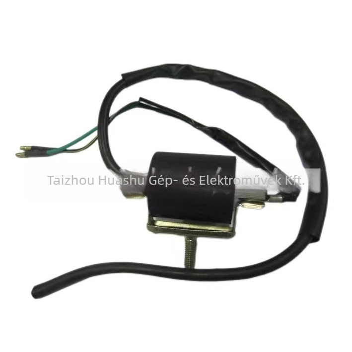 Motorkerékpár nagyfeszültség gyújtótekercs – 15000 V; Kompatibilis: Jialing JH70, Dayang JDY100, Jetta JD100; Márka Huaji; Termékkód Hz2510