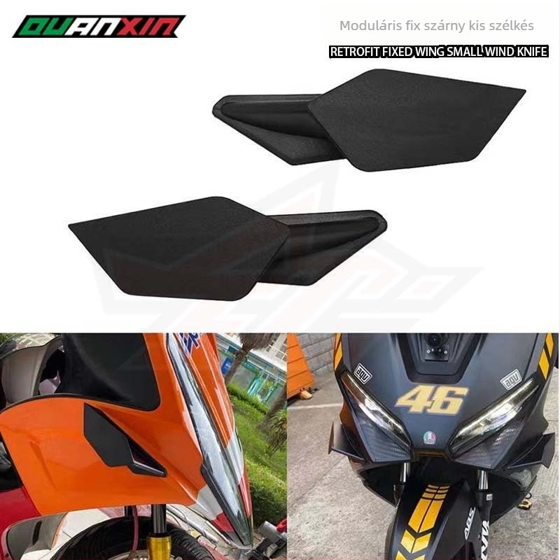 Motorkerékpárhoz rögzített szélvédőszárny – Whole Heart Car Products – általános modellekhez