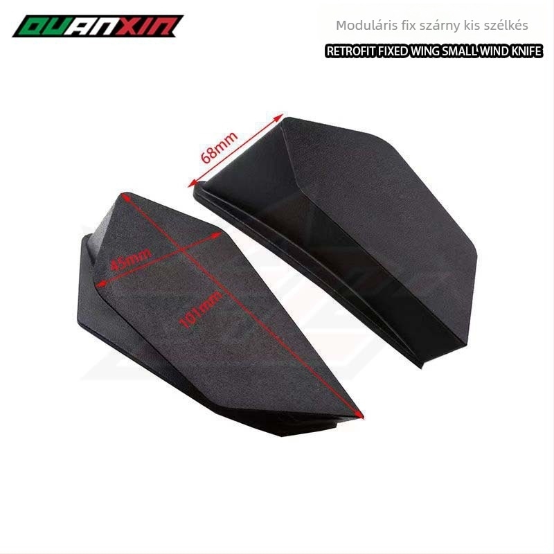 Motorkerékpárhoz rögzített szélvédőszárny – Whole Heart Car Products – általános modellekhez