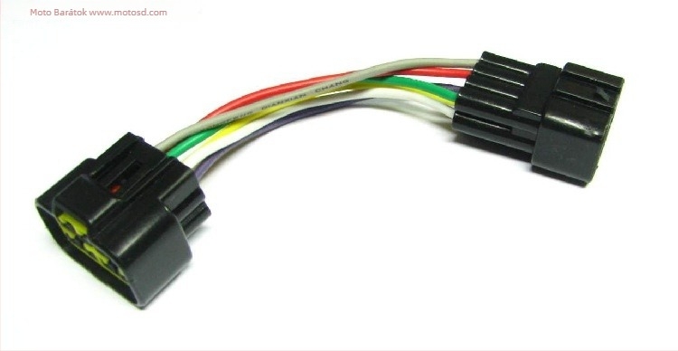 Gyújtó adapterkábel csatlakozó China III-tól China II-ig kompatibilitásban, Márka 1, Modell 1