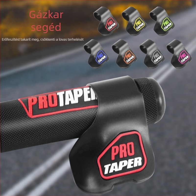 Motorkerékpár univerzális gázkarral készlet: gázklipsz, gázkar-erősítő és kormánymarkolat (modell Xg-128)