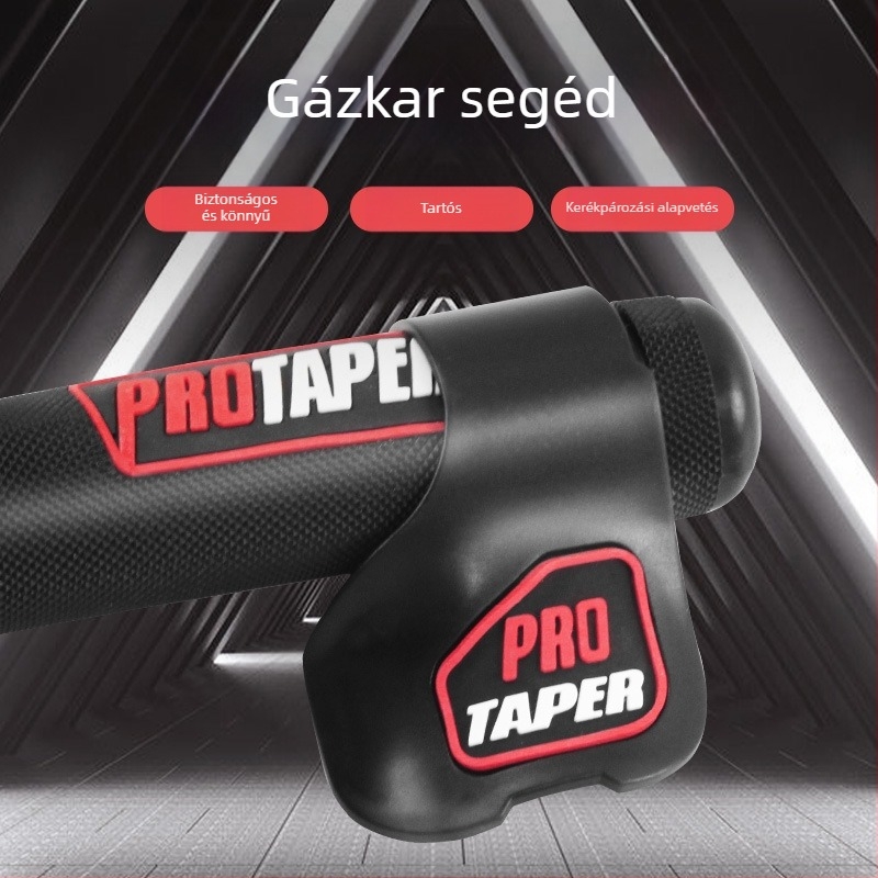 Motorkerékpár univerzális gázkarral készlet: gázklipsz, gázkar-erősítő és kormánymarkolat (modell Xg-128)