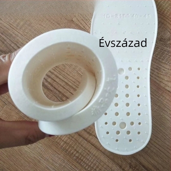 Kézzel készített cipő fa talppal (csúszásmentes, kopásálló, széles talp)