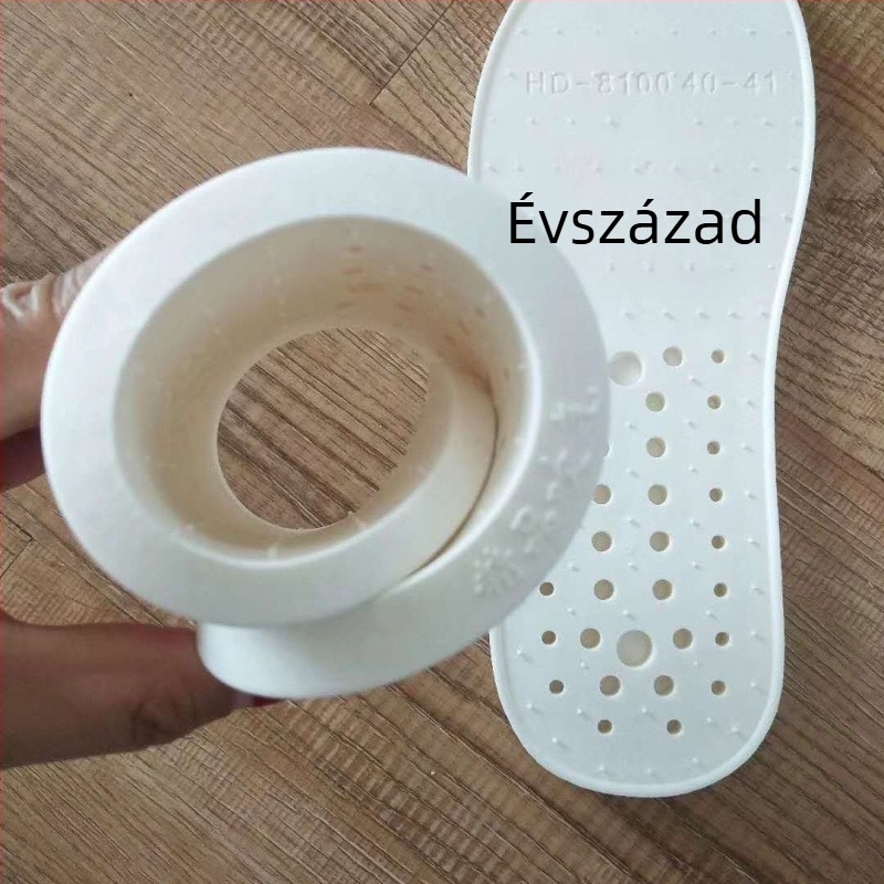 Kézzel készített cipő fa talppal (csúszásmentes, kopásálló, széles talp)
