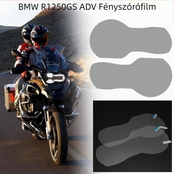 BMW R1250GS ADV-hez motorkerékpár fényszóró védőfilm – Ultra HD, karcolásálló, kopásálló