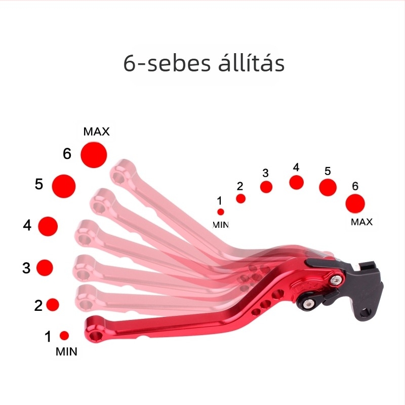 CNC fék- és kuplungkar Yamaha MT-10 FZ10-hez, Bull Horn stílus, New Dragon