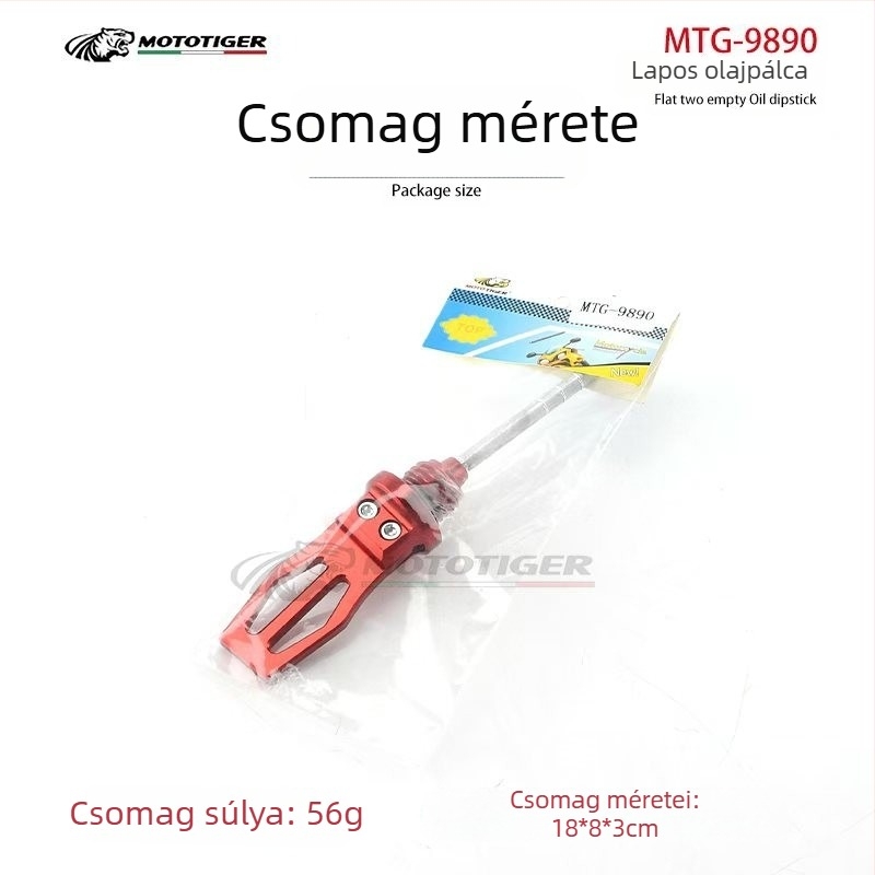 MOTOTIGER MTG-9890 CNC alumínium ötvözet olajszintmérő sapka dekoráció univerzális motorkerékpárokhoz