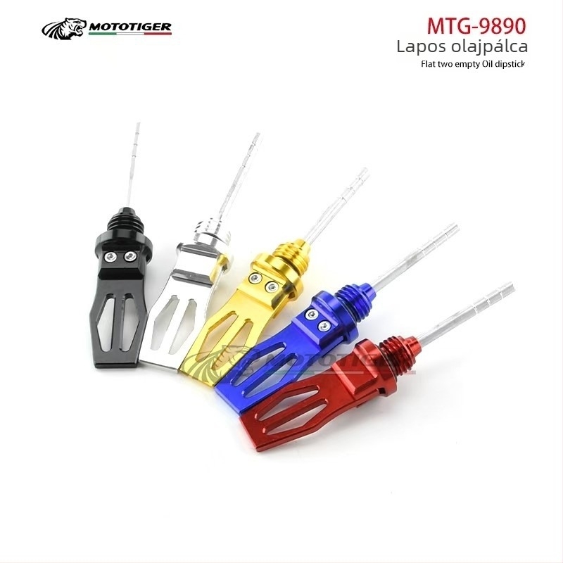 MOTOTIGER MTG-9890 CNC alumínium ötvözet olajszintmérő sapka dekoráció univerzális motorkerékpárokhoz