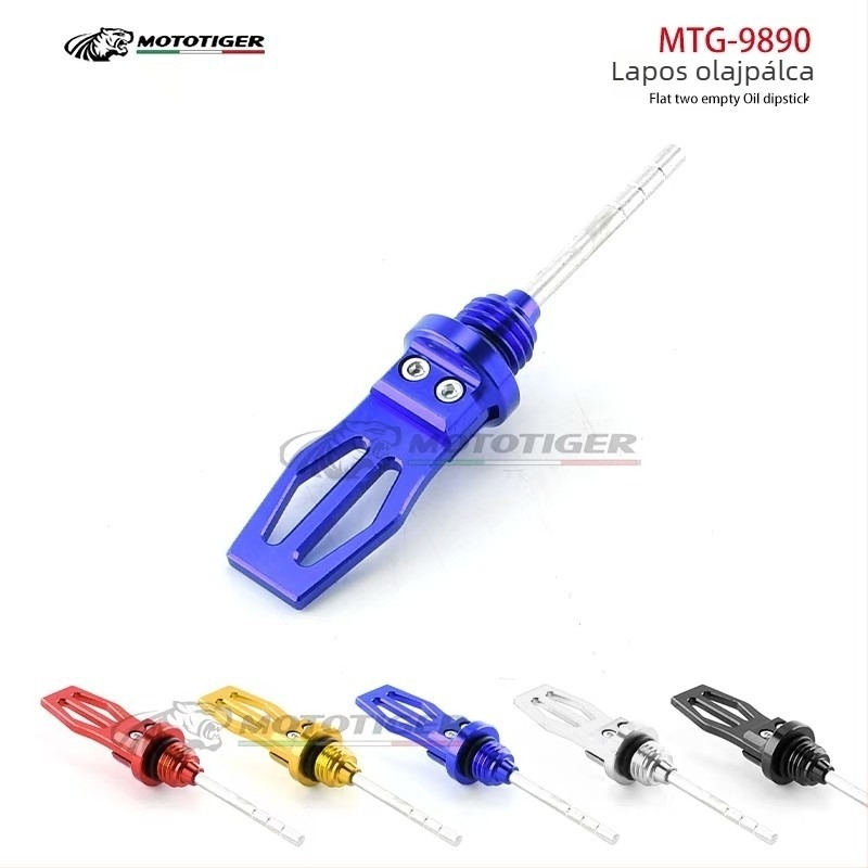 MOTOTIGER MTG-9890 CNC alumínium ötvözet olajszintmérő sapka dekoráció univerzális motorkerékpárokhoz