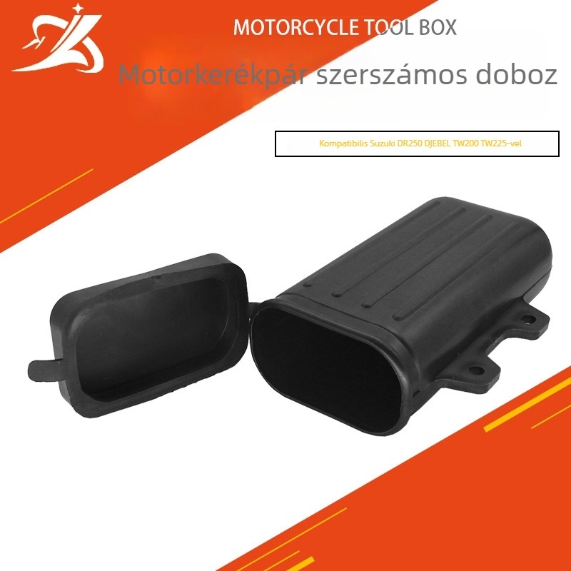 BA-G009 Motorkerékpár szerszámtartó doboz – kompatibilis Suzuki DR250, Djebel, TW200, TW225 – licencelhető magánmárka