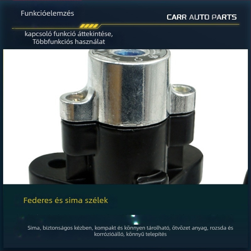 Motorkerékpár elektromos zárszett – Carl, modell DMS-GSXR600, univerzális kompatibilitás, testreszabható megrendelésre