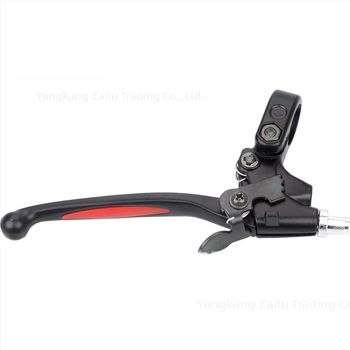 Mini motorkerékpár bal oldali kuplung- és fékkar, kétütemű motor, modellek 49cc/60cc/80cc
