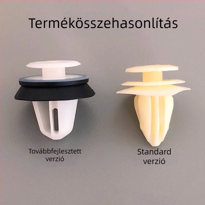 Univerzális autóajtó panel klipsz az A-pillérhez, megerősített belső műanyag klipsz, vastagított kivitel, oldalsó díszítés rögzítő klipsz, módosítási tartozék