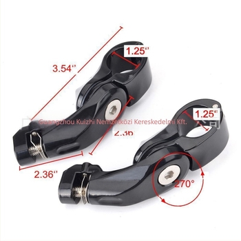 GOLDFIRE Pedálkeret, Modell 23, Harley-Davidson Touringhoz és kompatibil modellhez (Harley, Indian, Suzuki, Honda, KTM)