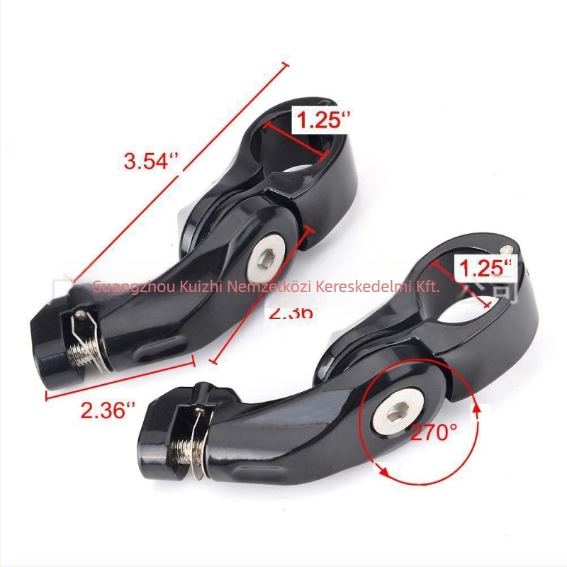 GOLDFIRE Pedálkeret, Modell 23, Harley-Davidson Touringhoz és kompatibil modellhez (Harley, Indian, Suzuki, Honda, KTM)