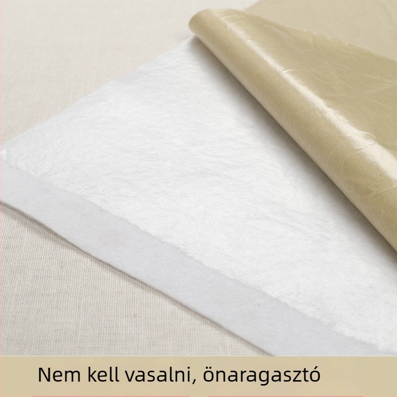 Öntapadós táska belső rész pamutszövettel vasalás nélkül