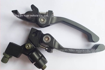 Összecsukható ütésálló kormánykészlet terepmotorhoz, bal oldali kuplung, jobb oldali fék