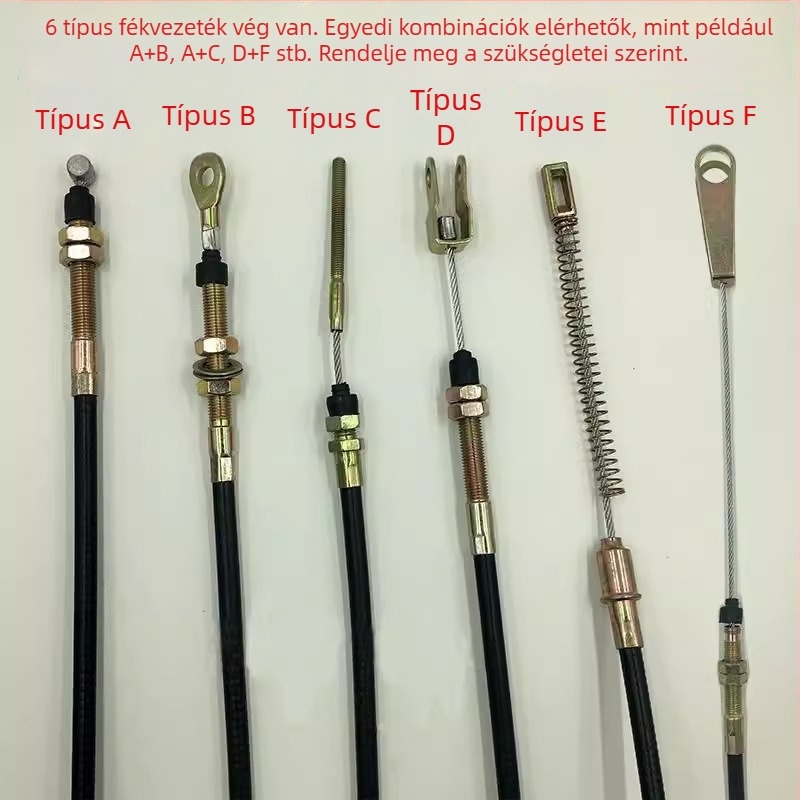 Fékkábel elektromos tricikli és elektromos négykerekű járműhöz — Xingye, Modell: Brake cable, Feldolgozás és testreszabás: Igen