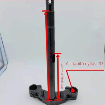 Alsó összekötő lemez robogó kormányoszlophoz - Zhenghao ZH--LD, Lingdi