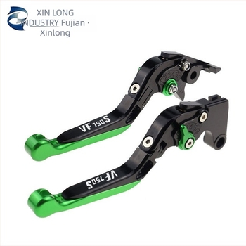 CNC-módosított, összecsukható bullhorn stílusú fék- és kuplungkar Honda VF750S SABRE-hez
